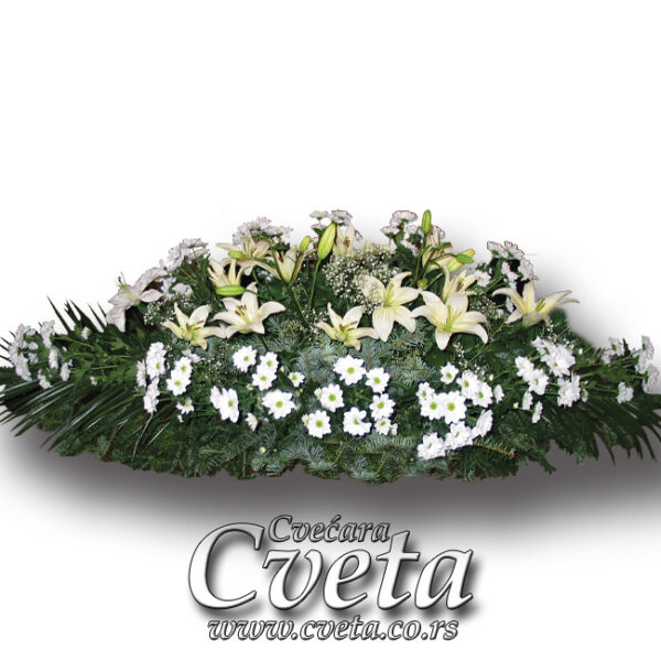 aranžman od cveća za sahrane