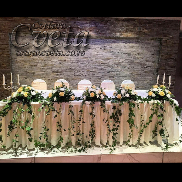 Dekoracija svadbenog veselja