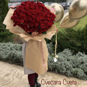 Buket  101 ruža - 048